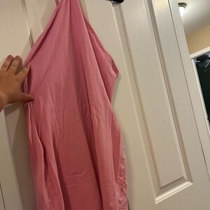 Pink Sleeveless Dress